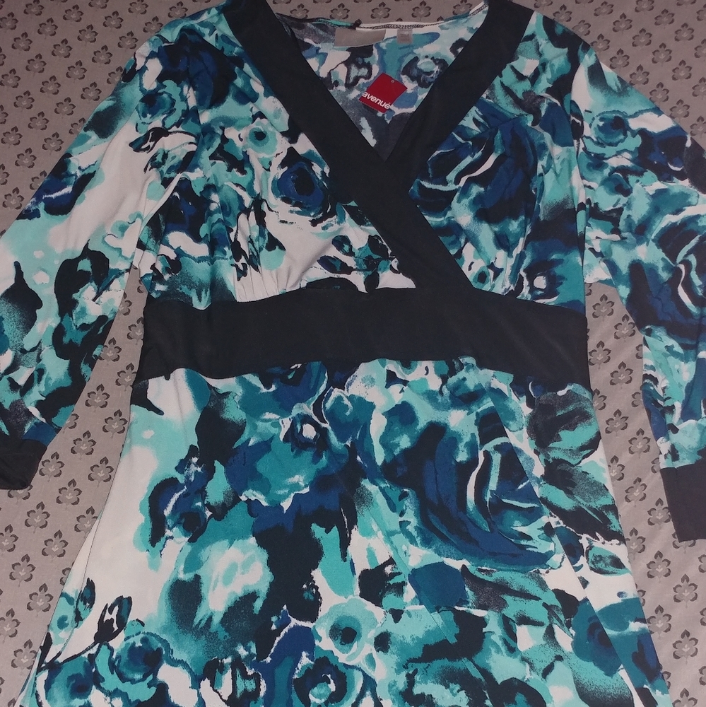 Avenue Printed Dress